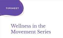 Wellness Tipsheet Cover